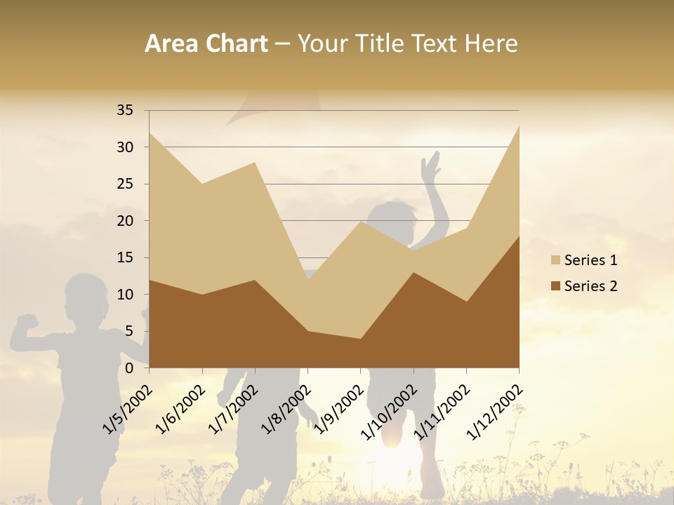 Glee Little Sky PowerPoint Template