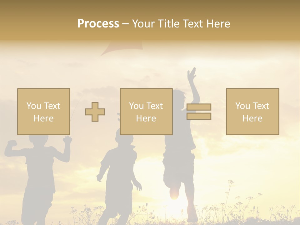 Glee Little Sky PowerPoint Template
