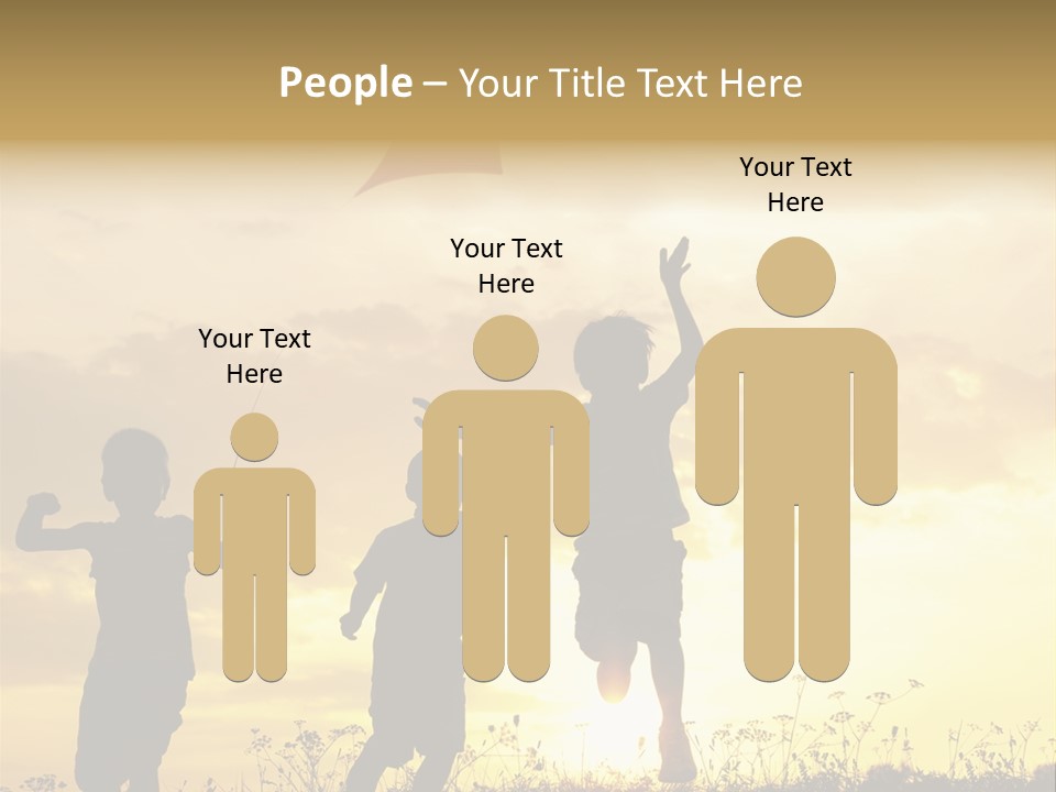 Glee Little Sky PowerPoint Template