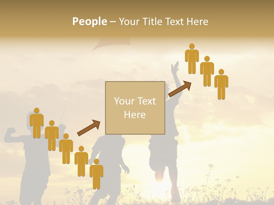 Glee Little Sky PowerPoint Template