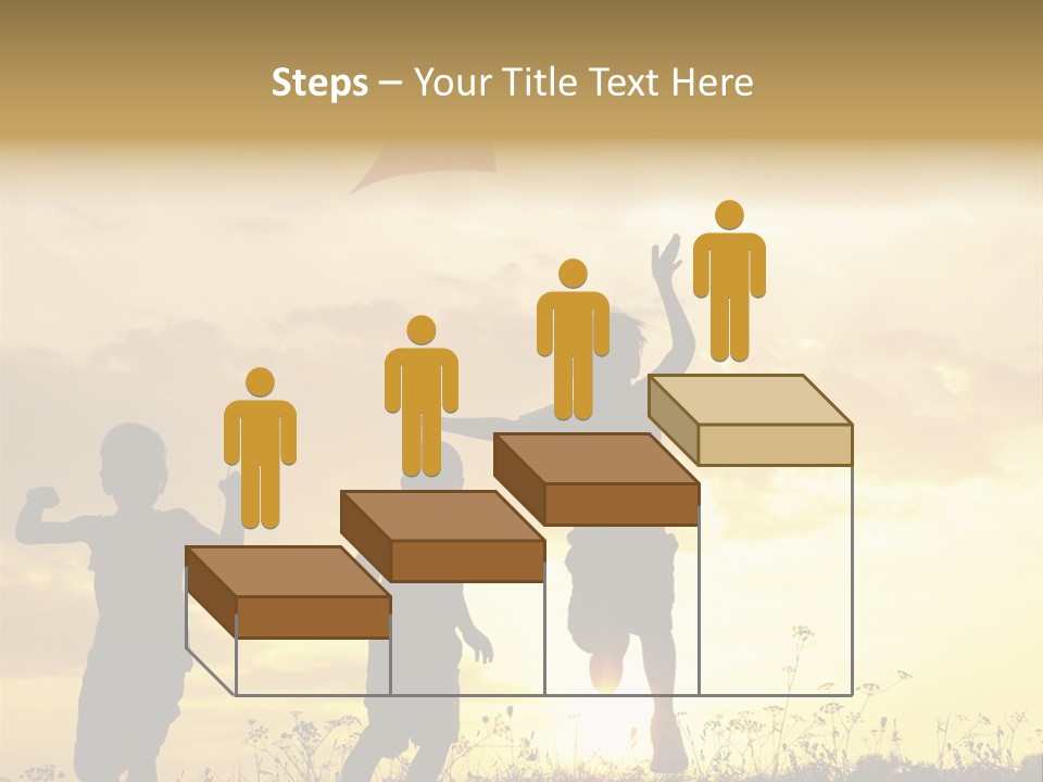 Glee Little Sky PowerPoint Template