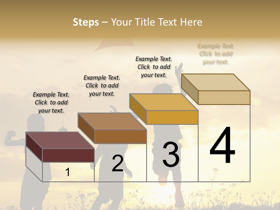 Glee Little Sky PowerPoint Template