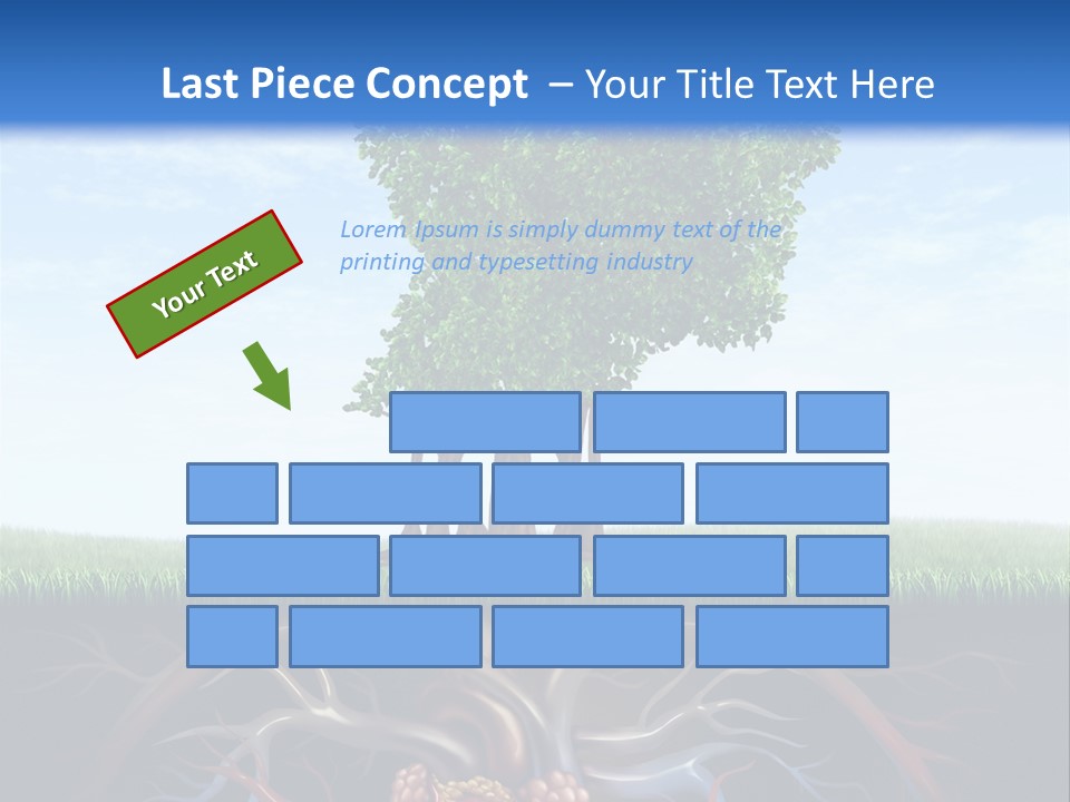 Veins Tree Medical Concept PowerPoint Template