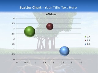 Veins Tree Medical Concept PowerPoint Template