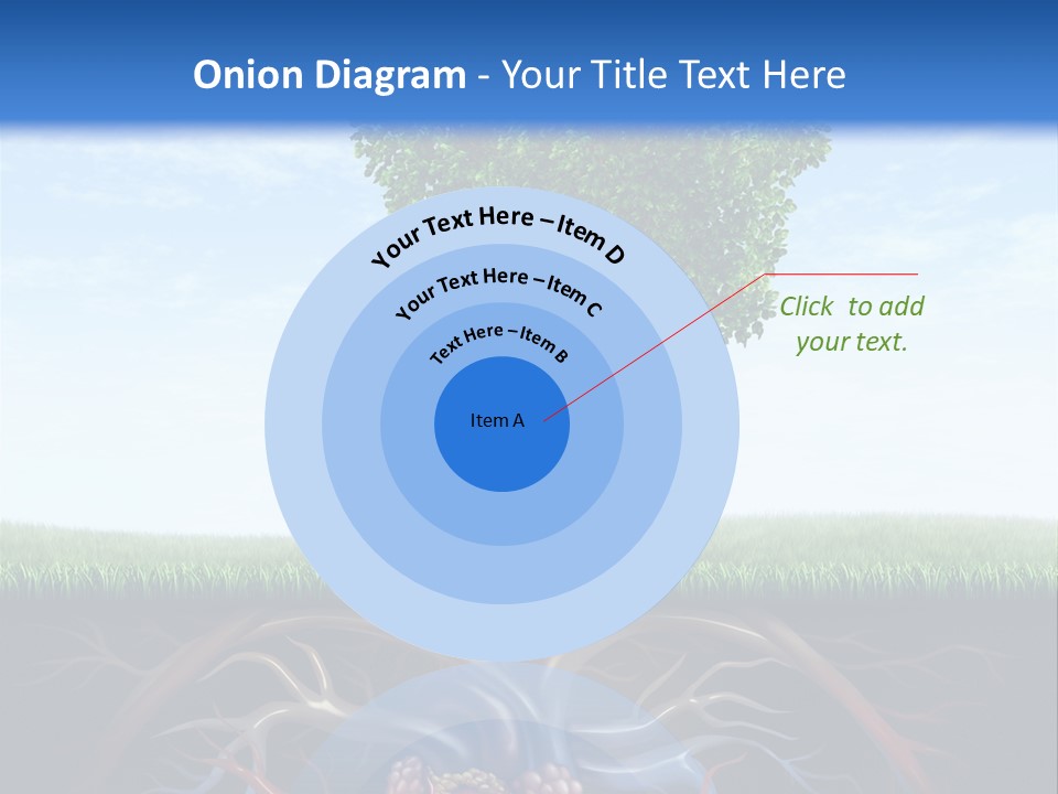 Veins Tree Medical Concept PowerPoint Template
