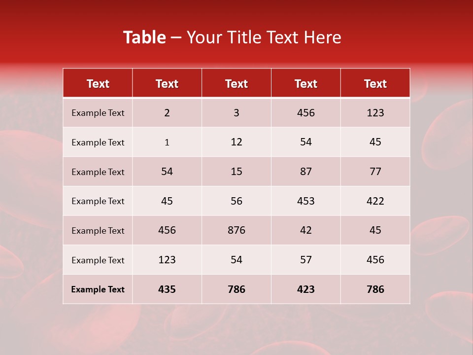 Chambers Cava Health PowerPoint Template