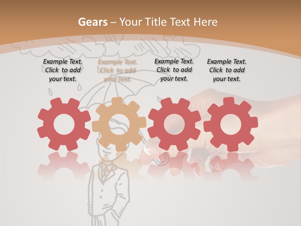 People Protect Human PowerPoint Template