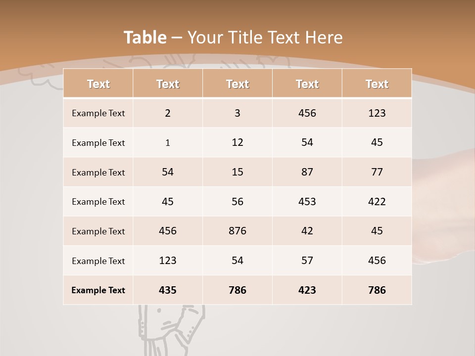 People Protect Human PowerPoint Template