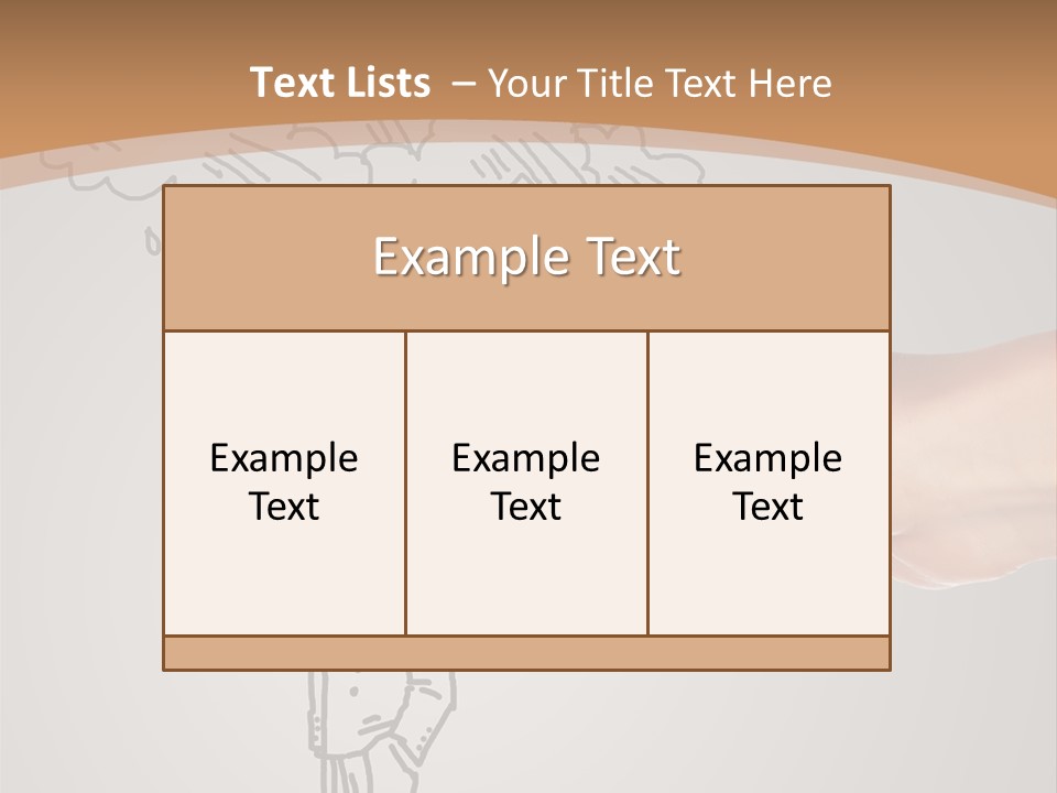 People Protect Human PowerPoint Template