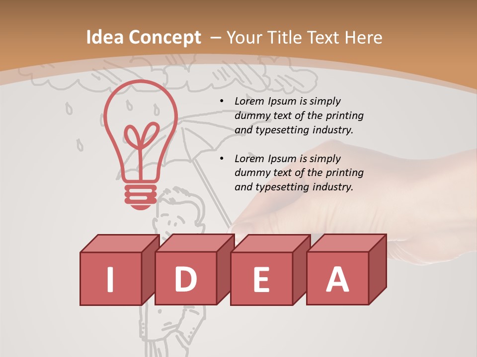 People Protect Human PowerPoint Template