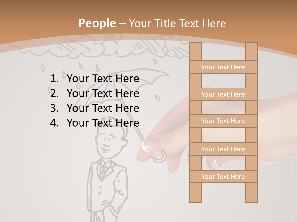 People Protect Human PowerPoint Template