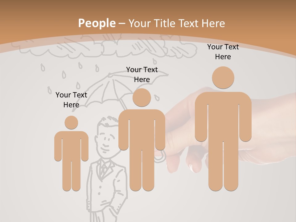 People Protect Human PowerPoint Template
