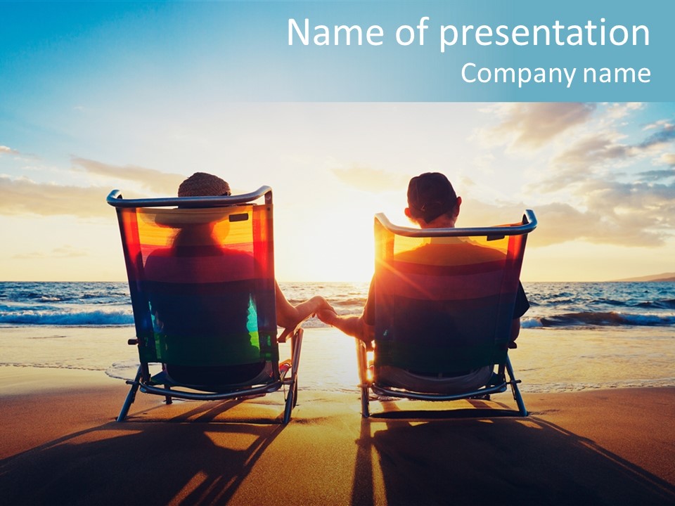 Enjoying Together Looking PowerPoint Template