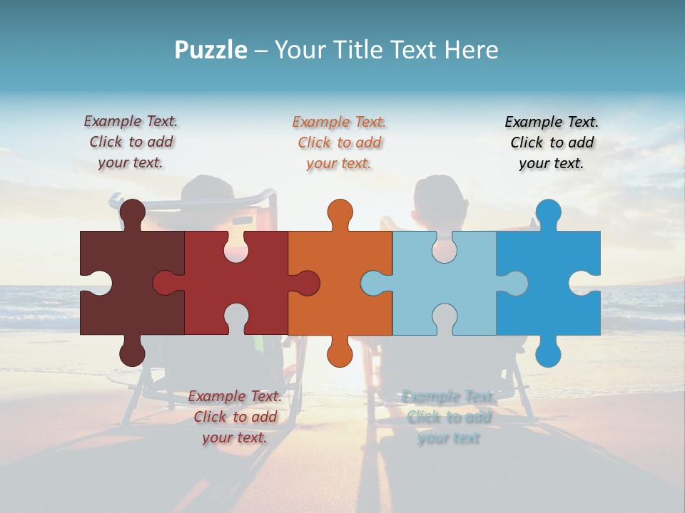 Enjoying Together Looking PowerPoint Template