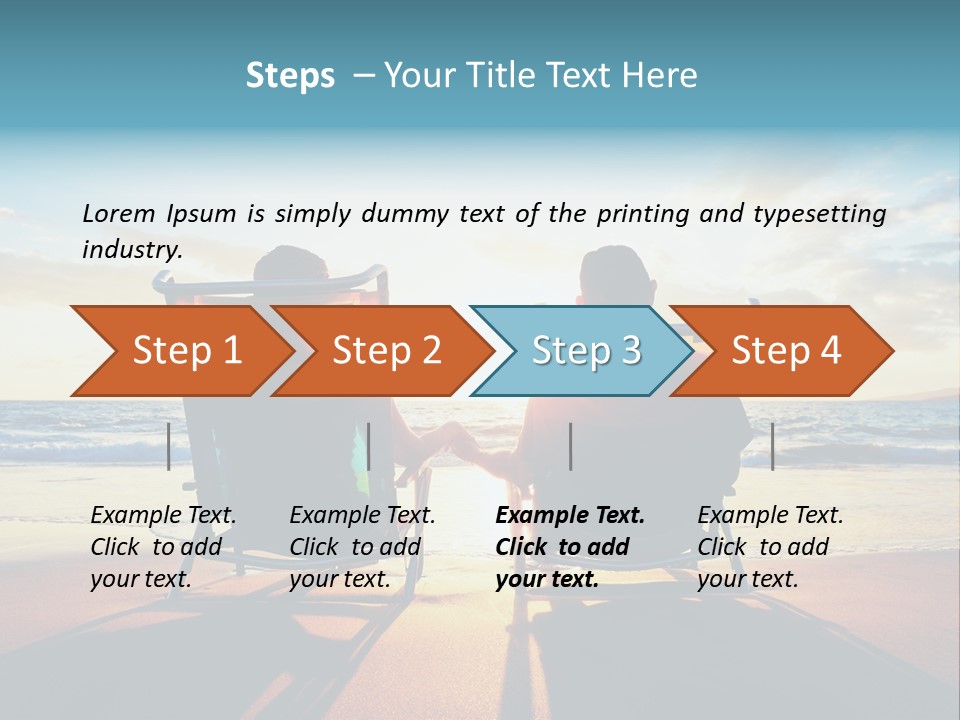 Enjoying Together Looking PowerPoint Template