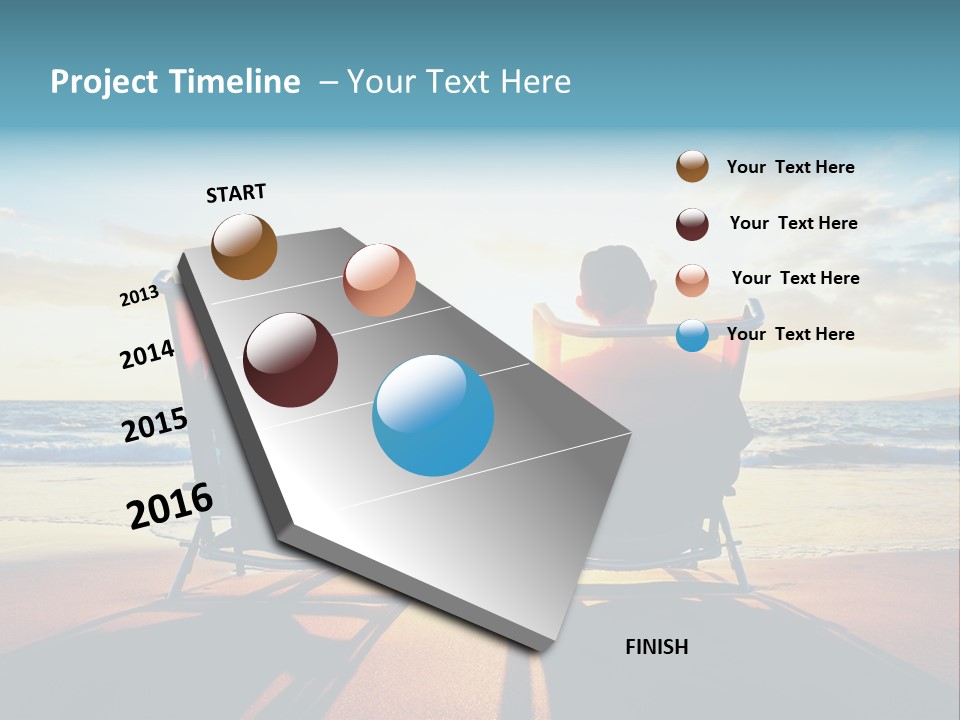 Enjoying Together Looking PowerPoint Template