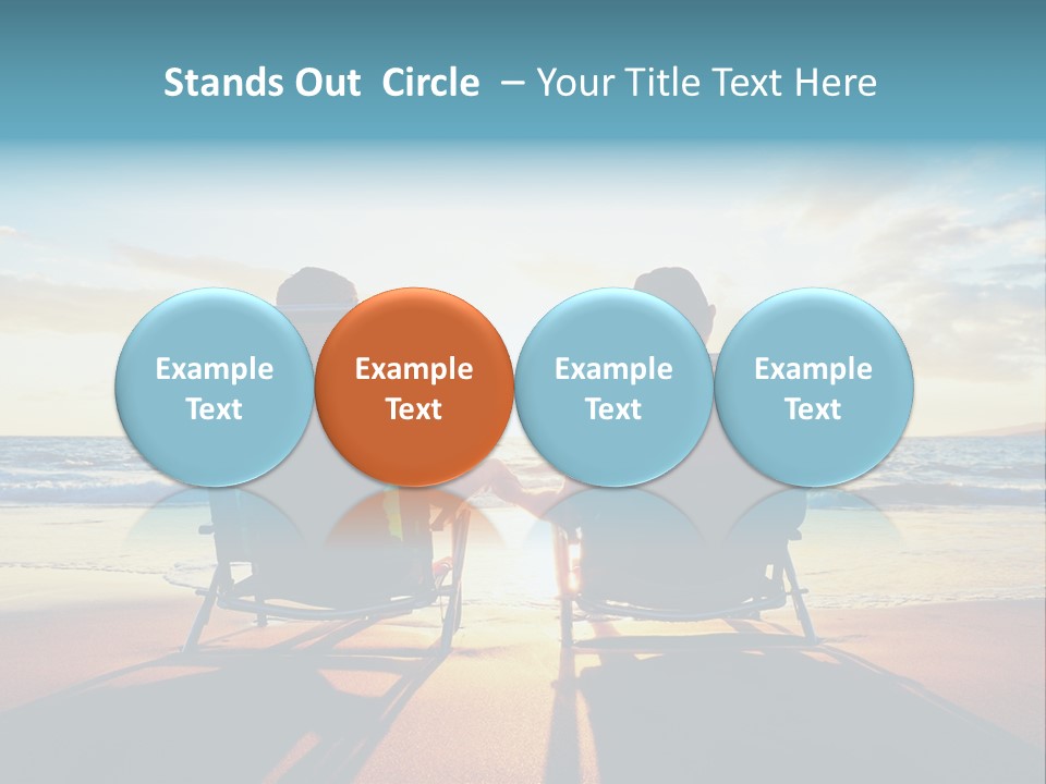 Enjoying Together Looking PowerPoint Template