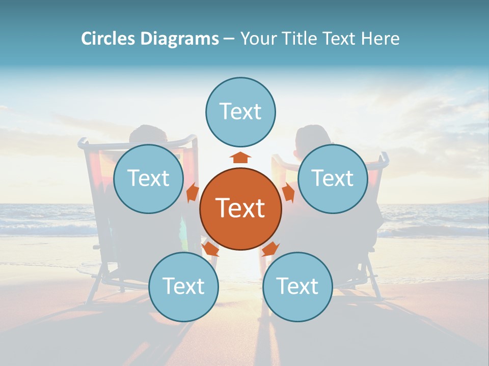 Enjoying Together Looking PowerPoint Template