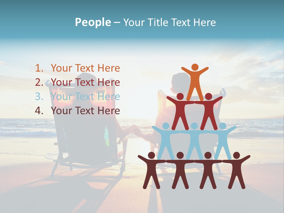 Enjoying Together Looking PowerPoint Template