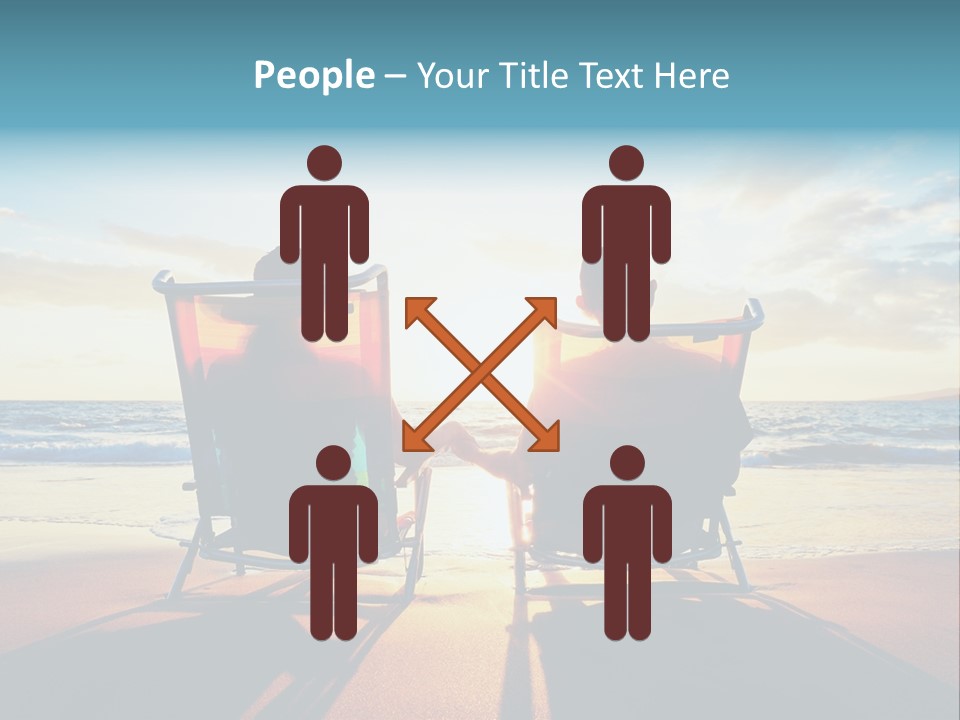 Enjoying Together Looking PowerPoint Template