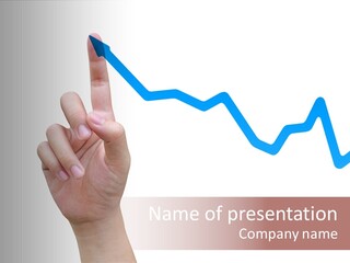 Column Space Chart PowerPoint Template