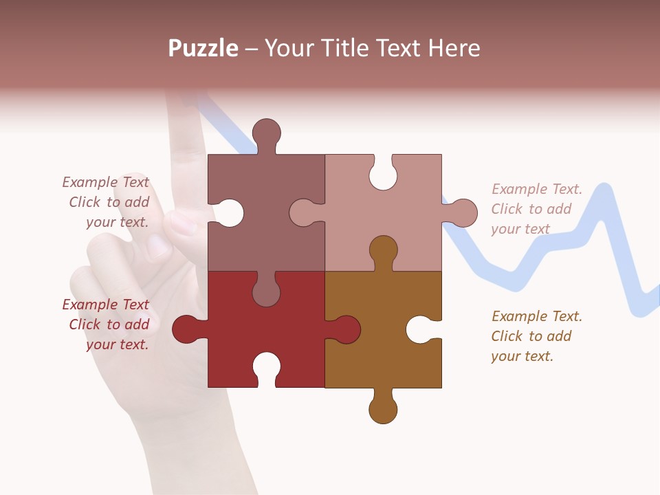 Column Space Chart PowerPoint Template