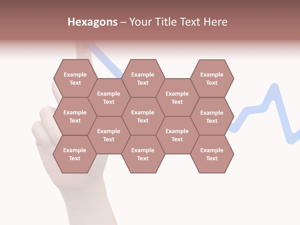 Column Space Chart PowerPoint Template