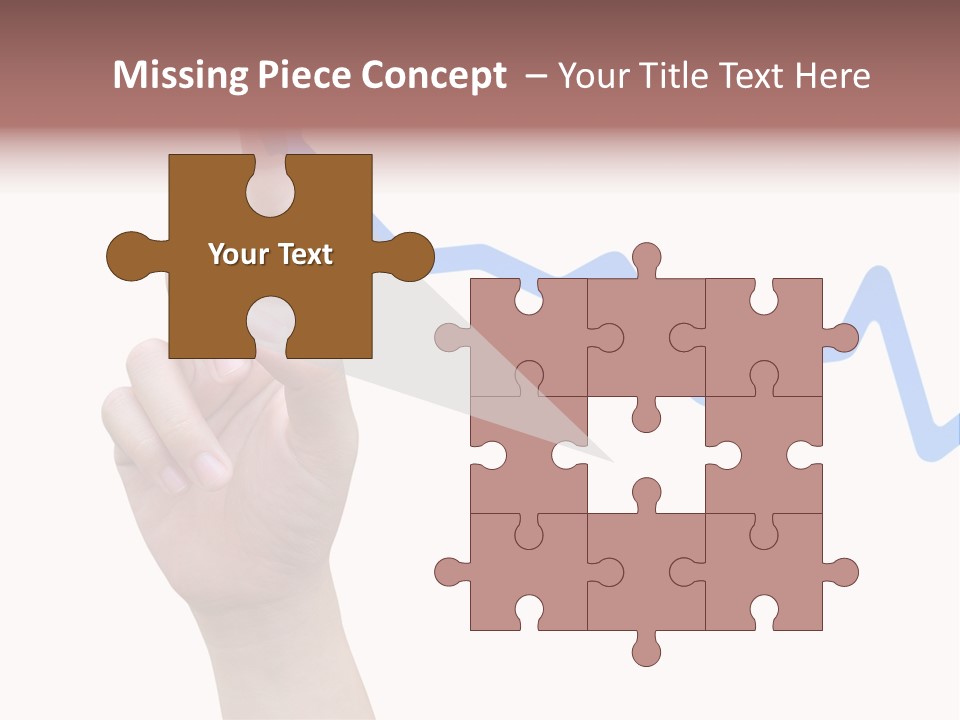 Column Space Chart PowerPoint Template
