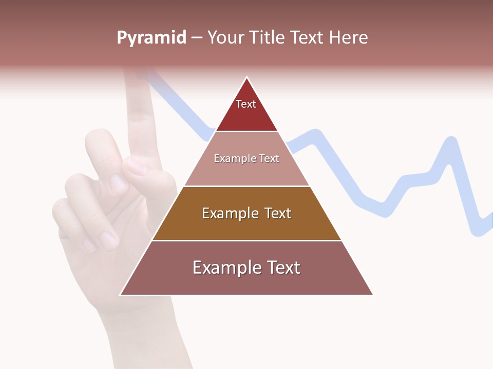 Column Space Chart PowerPoint Template