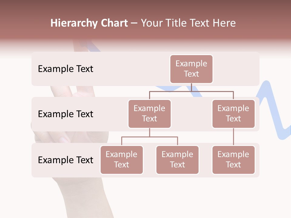Column Space Chart PowerPoint Template