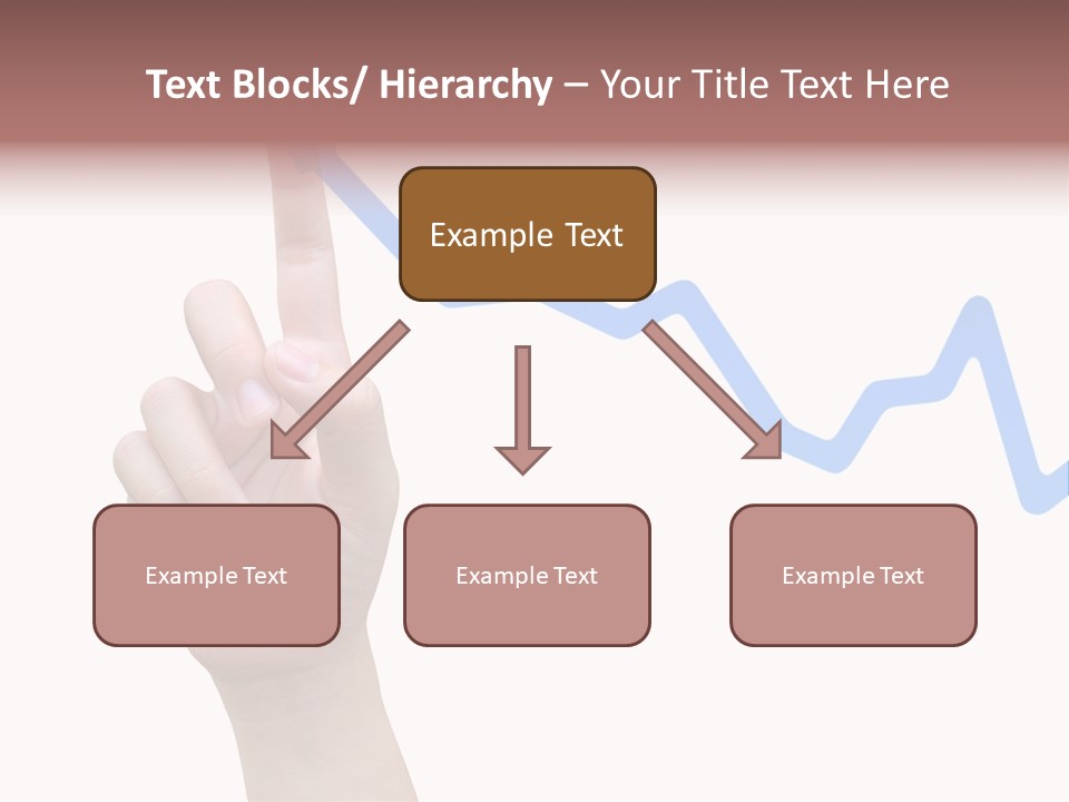 Column Space Chart PowerPoint Template