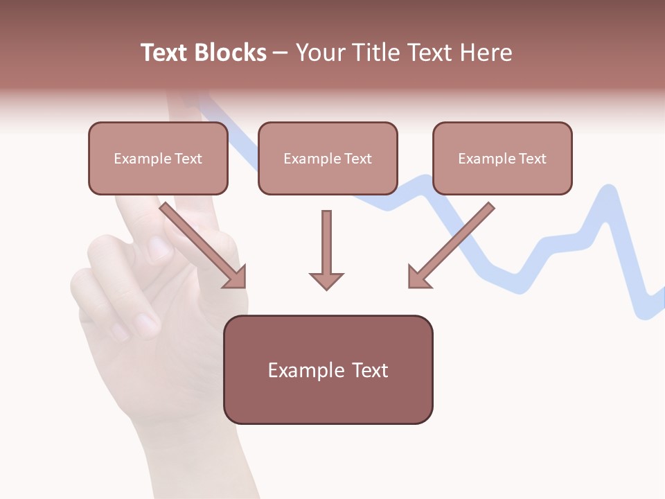 Column Space Chart PowerPoint Template