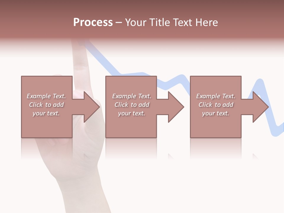 Column Space Chart PowerPoint Template