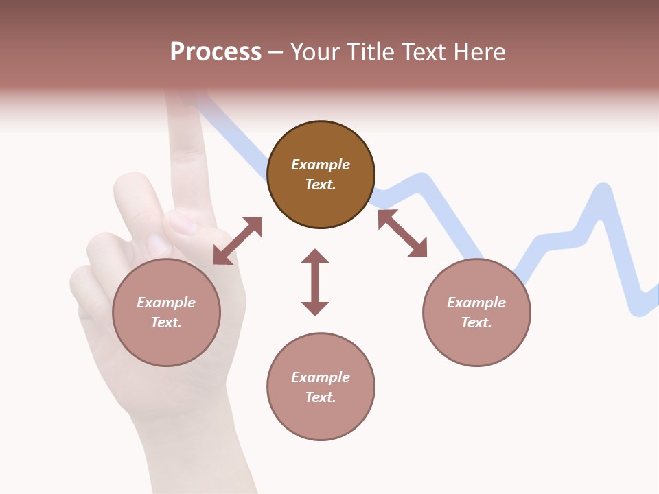 Column Space Chart PowerPoint Template