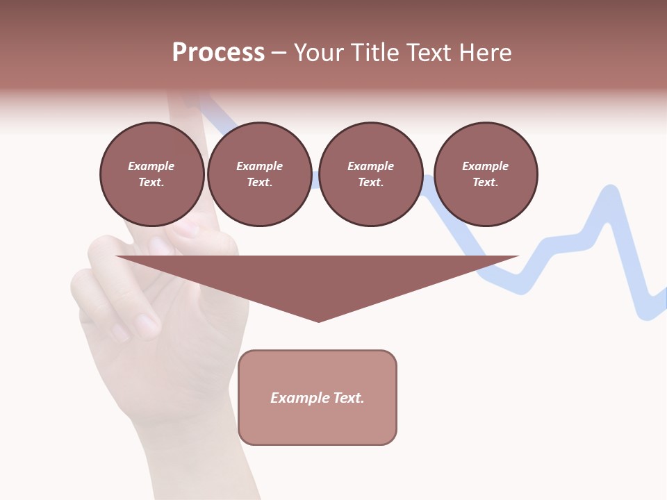Column Space Chart PowerPoint Template