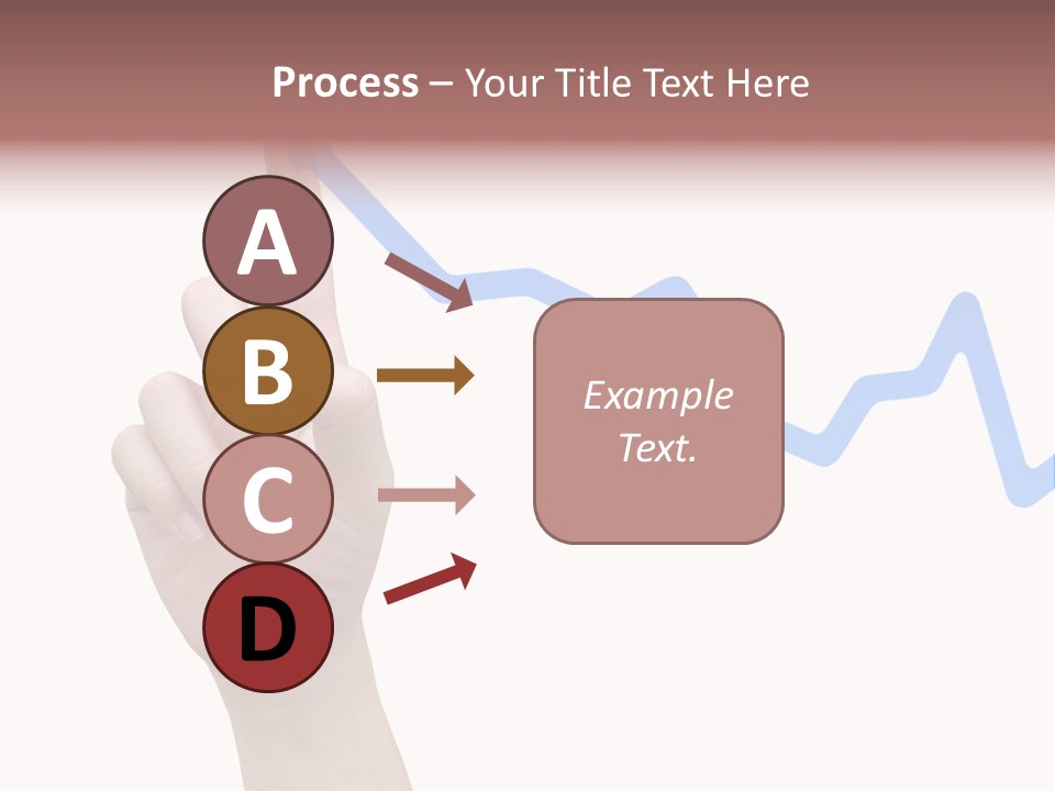 Column Space Chart PowerPoint Template