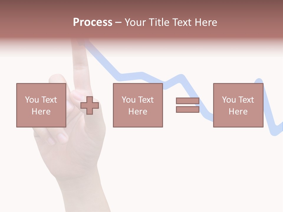 Column Space Chart PowerPoint Template