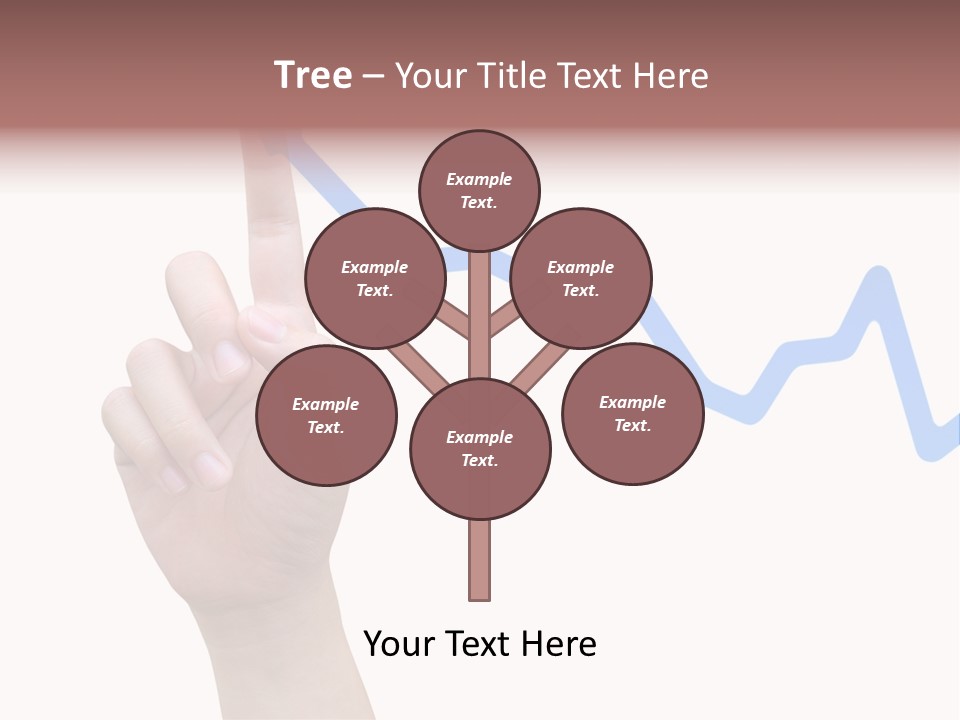 Column Space Chart PowerPoint Template