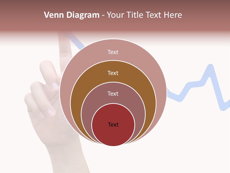 Column Space Chart PowerPoint Template