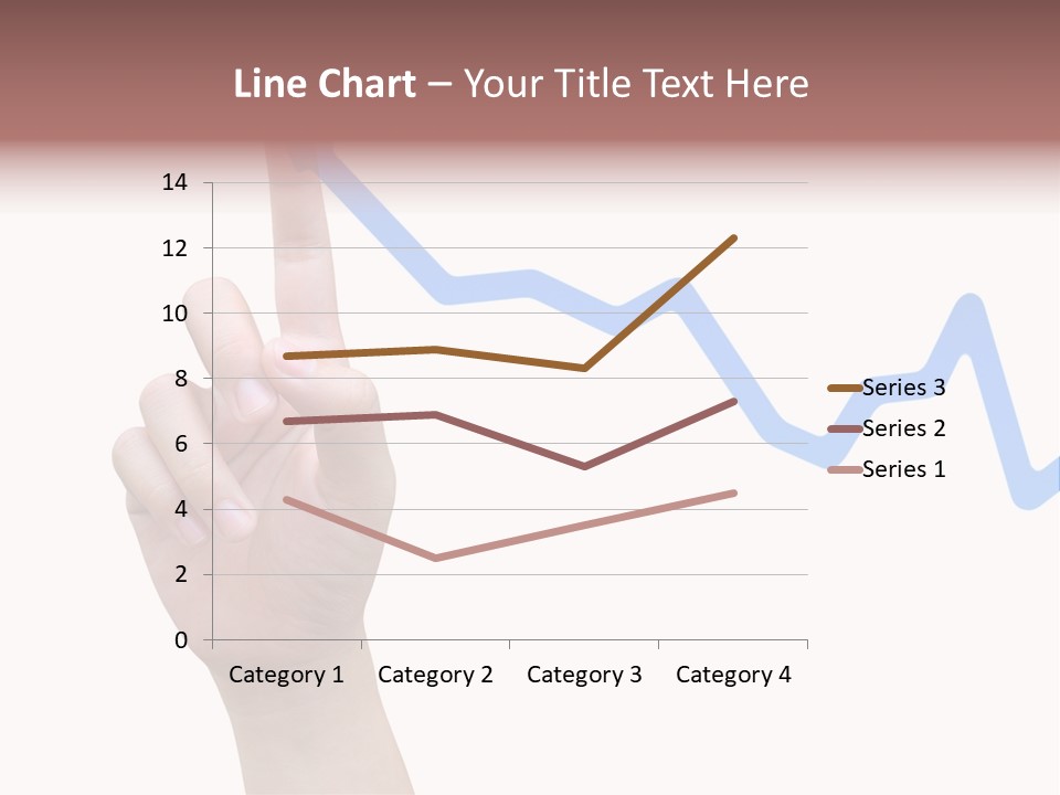 Column Space Chart PowerPoint Template