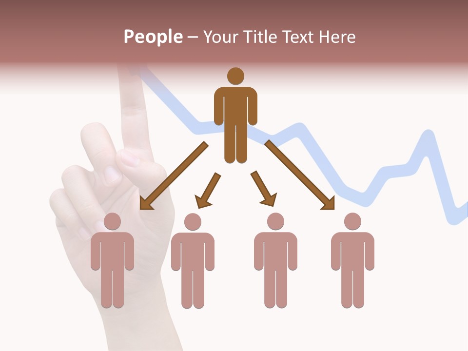 Column Space Chart PowerPoint Template