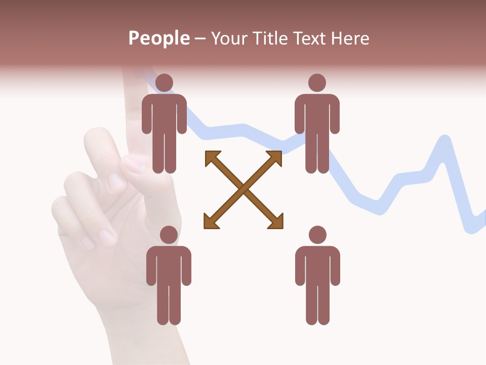 Column Space Chart PowerPoint Template