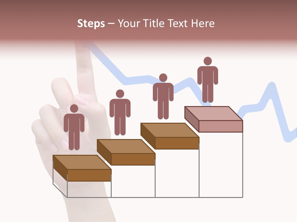 Column Space Chart PowerPoint Template