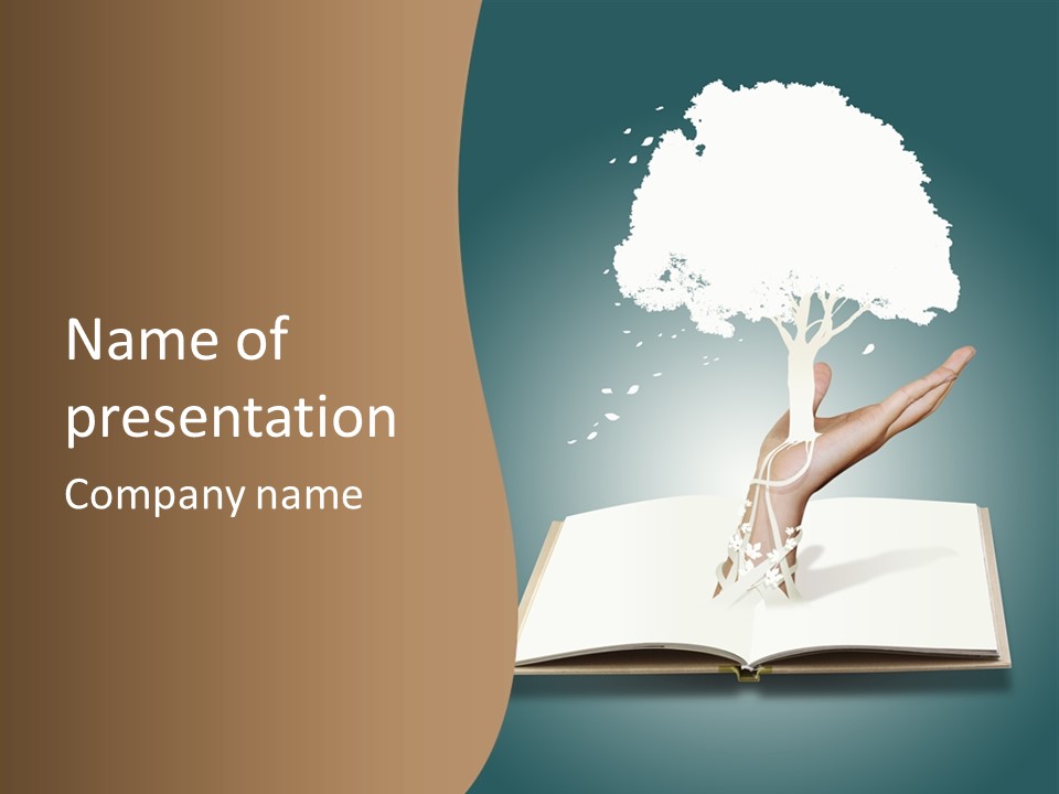 Nature Fantasy Education PowerPoint Template