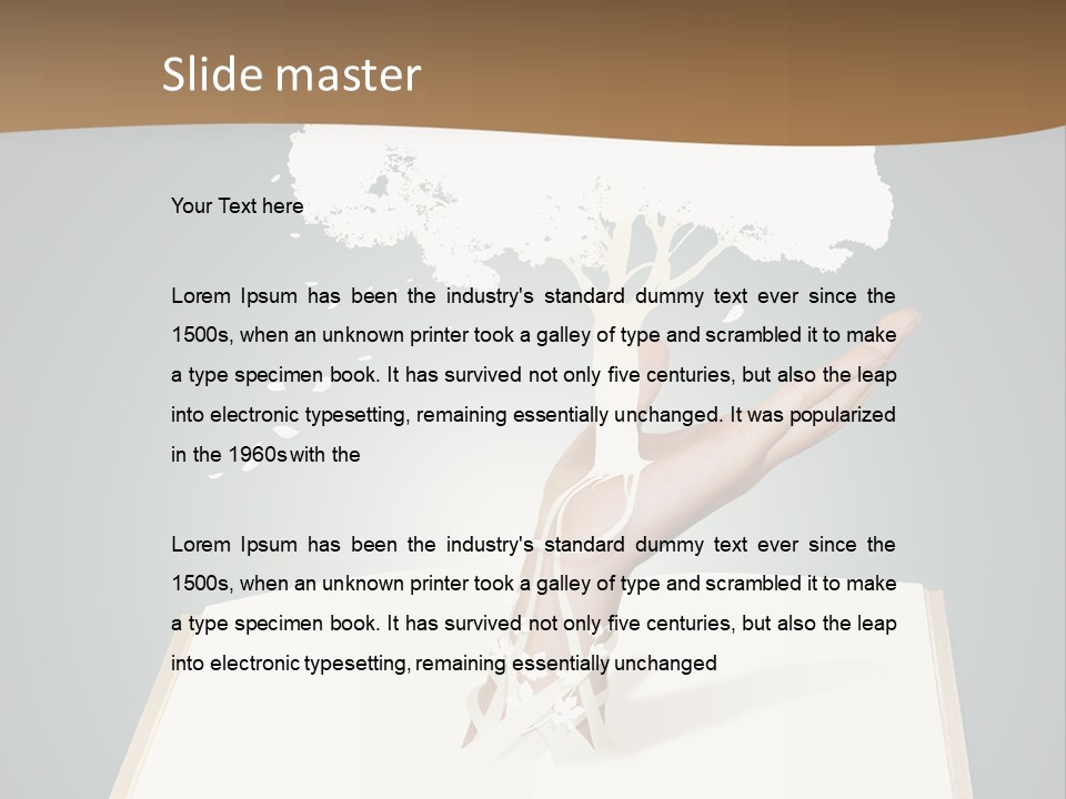 Nature Fantasy Education PowerPoint Template