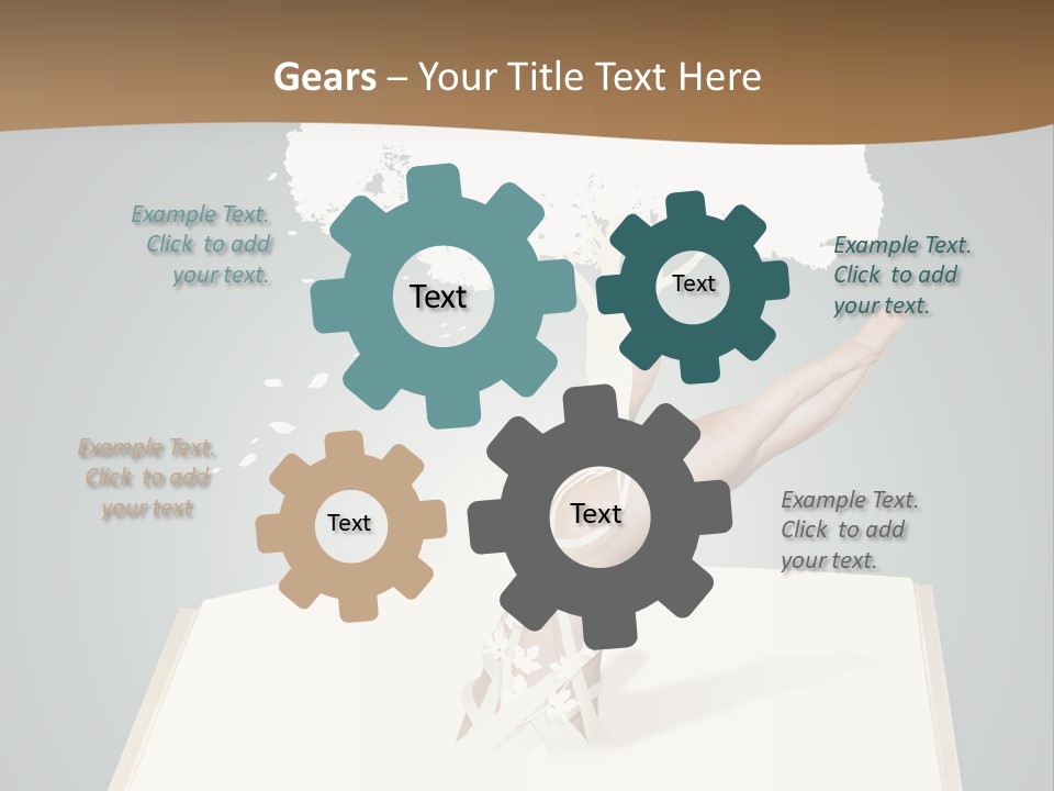 Nature Fantasy Education PowerPoint Template