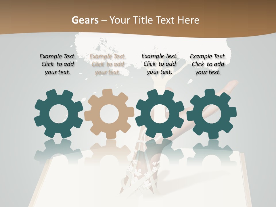 Nature Fantasy Education PowerPoint Template