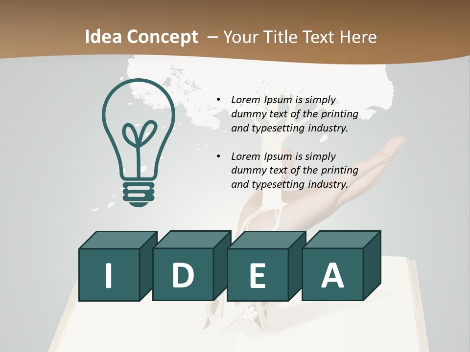 Nature Fantasy Education PowerPoint Template