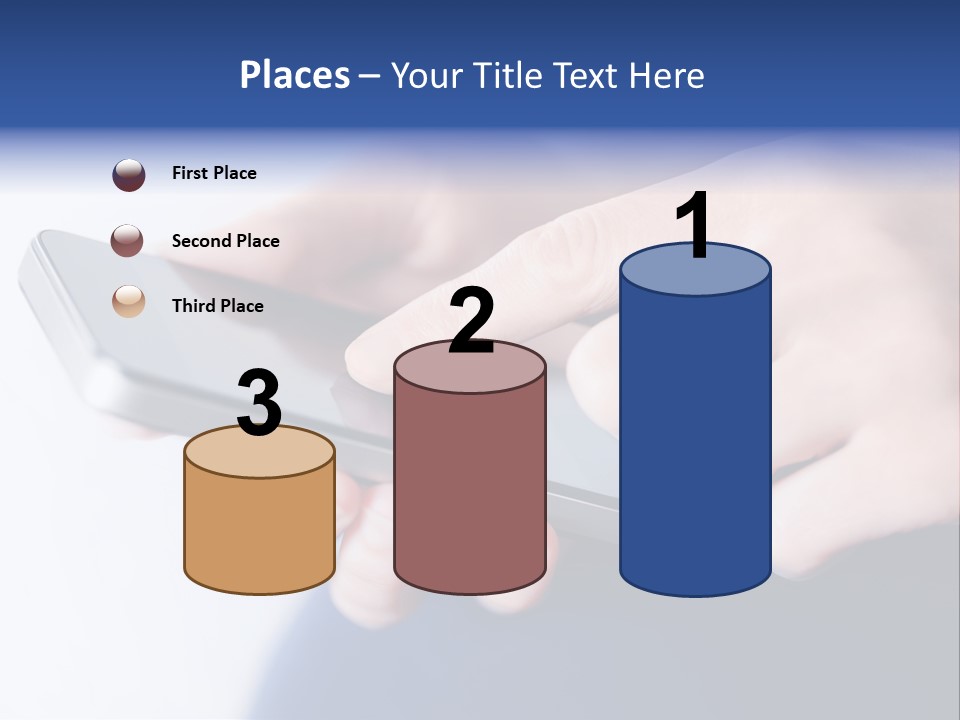 Social Computer Device PowerPoint Template