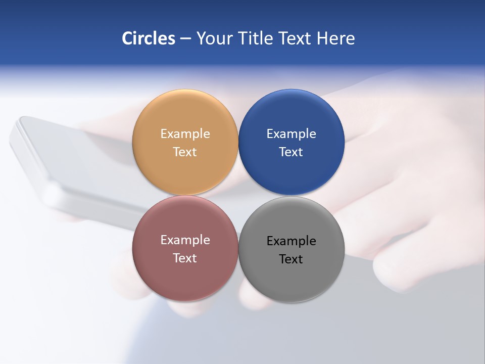 Social Computer Device PowerPoint Template